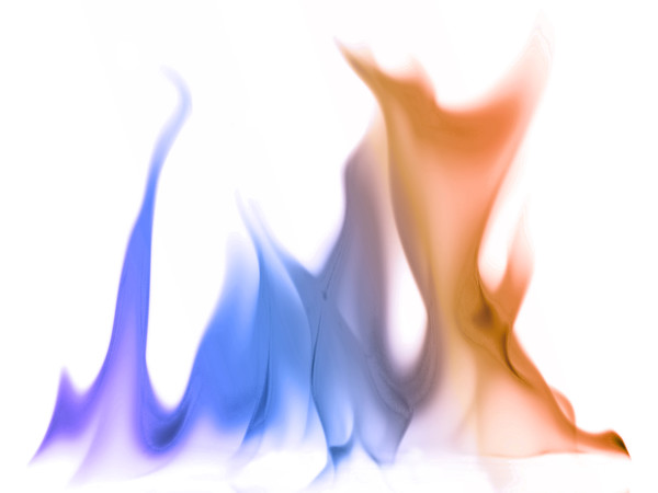 Blue-Red-Flame